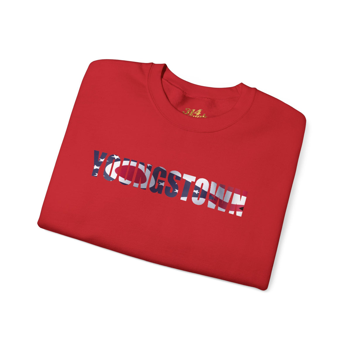 Youngstown Ohio State Flag Sweatshirt - OH Pride Pullover