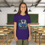 "Nerds Rule the World" Graphic Youth Girls Tee Shirt