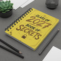 Class of 2027 Book of Secrets Spiral Journal - Yellow