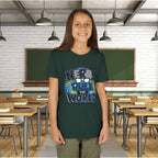 "Nerds Rule the World" Graphic Youth Girls Tee Shirt