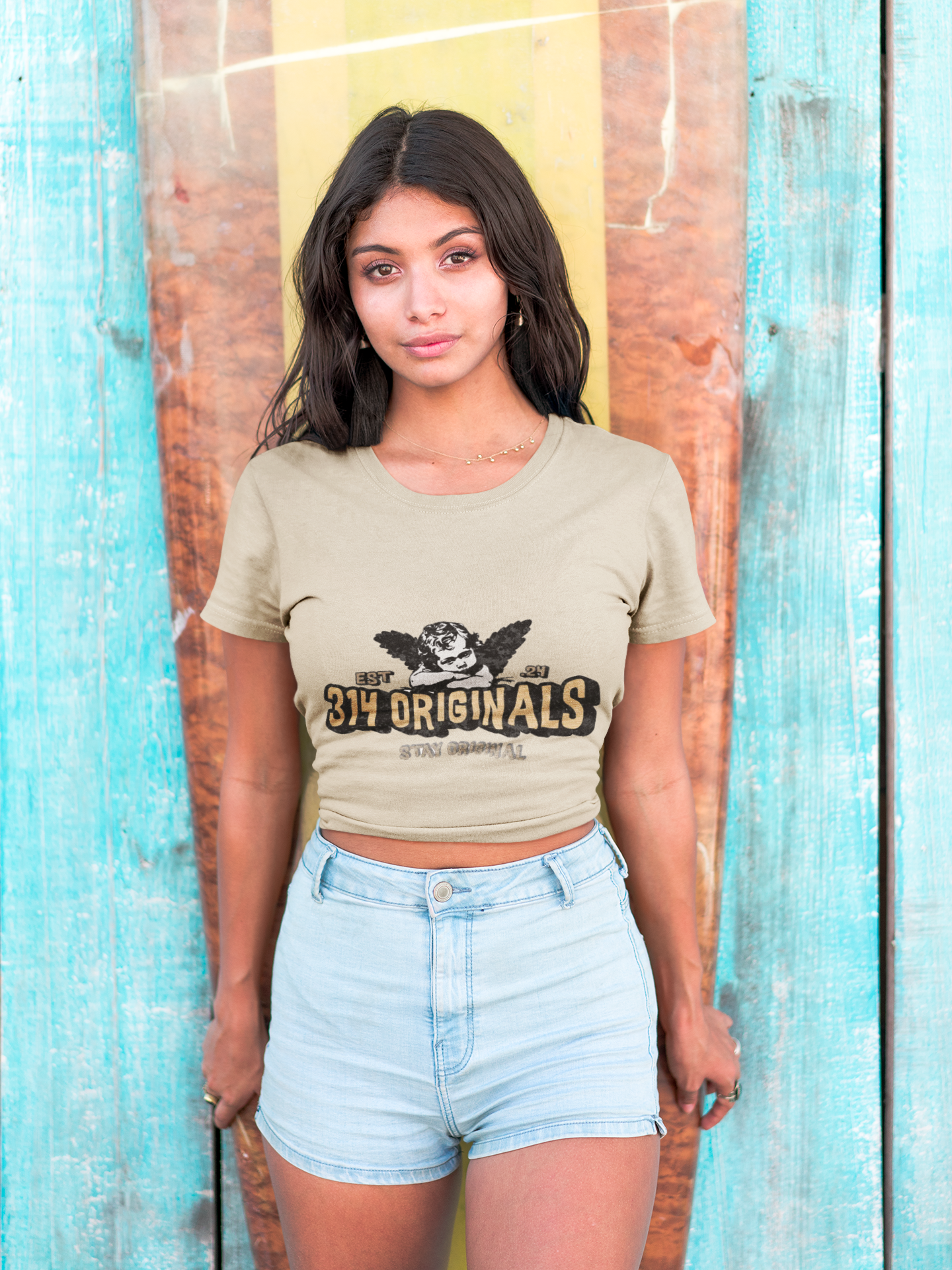 314 Originals Vintage Cherub Graphic Tee - 314 Originals