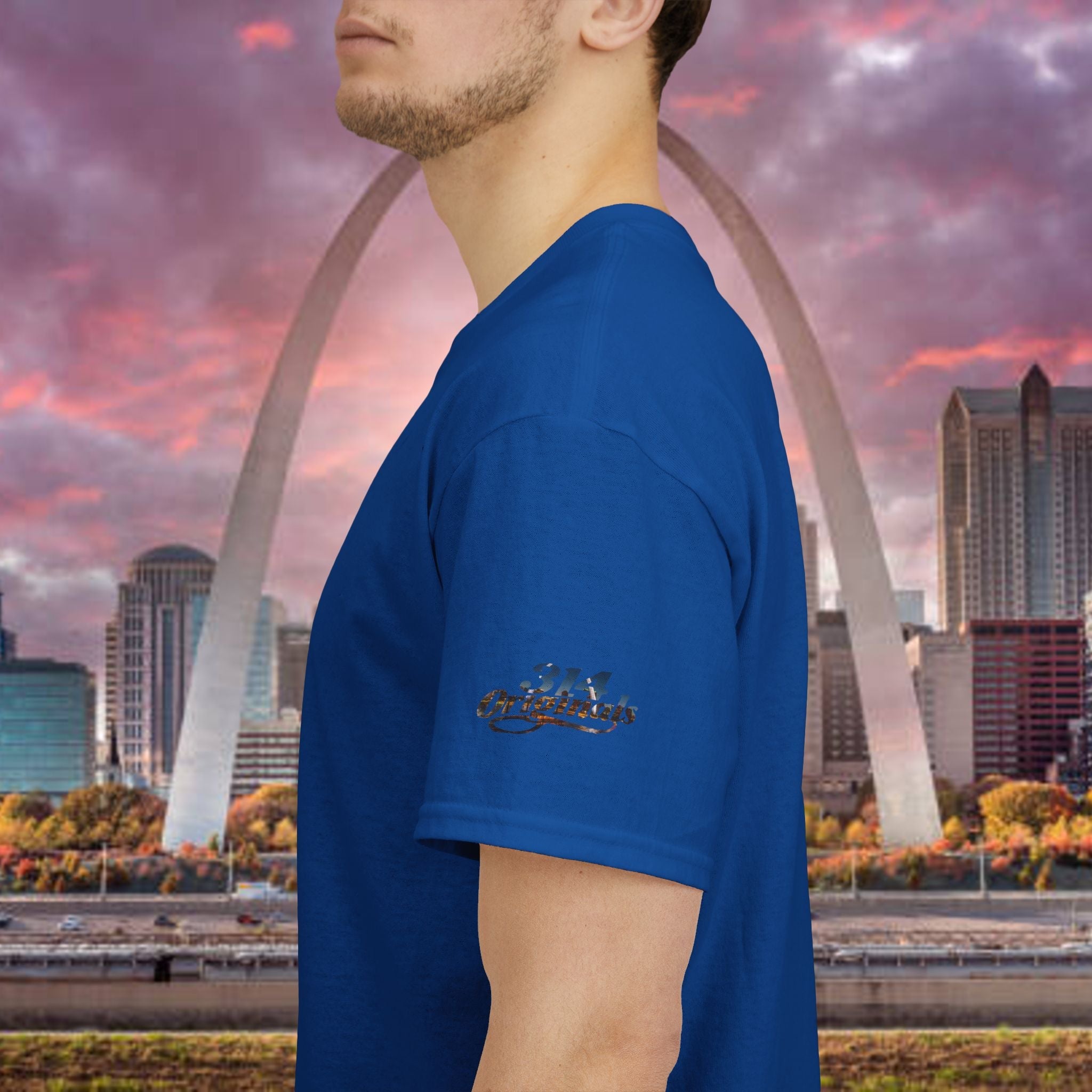314 City Skyline T‑Shirt — St. Louis Area Code Tee - 314 Originals