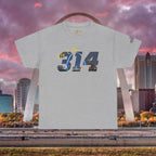 314 City Skyline T‑Shirt — St. Louis Area Code Tee - 314 Originals