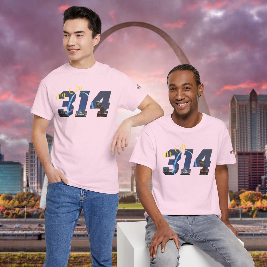 314 City Skyline T‑Shirt — St. Louis Area Code Tee - 314 Originals