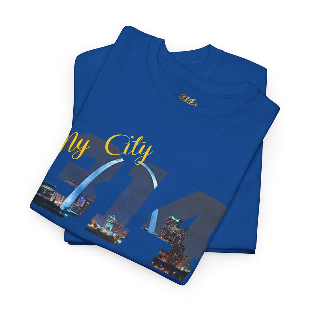 314 City Skyline T‑Shirt — St. Louis Area Code Tee - 314 Originals