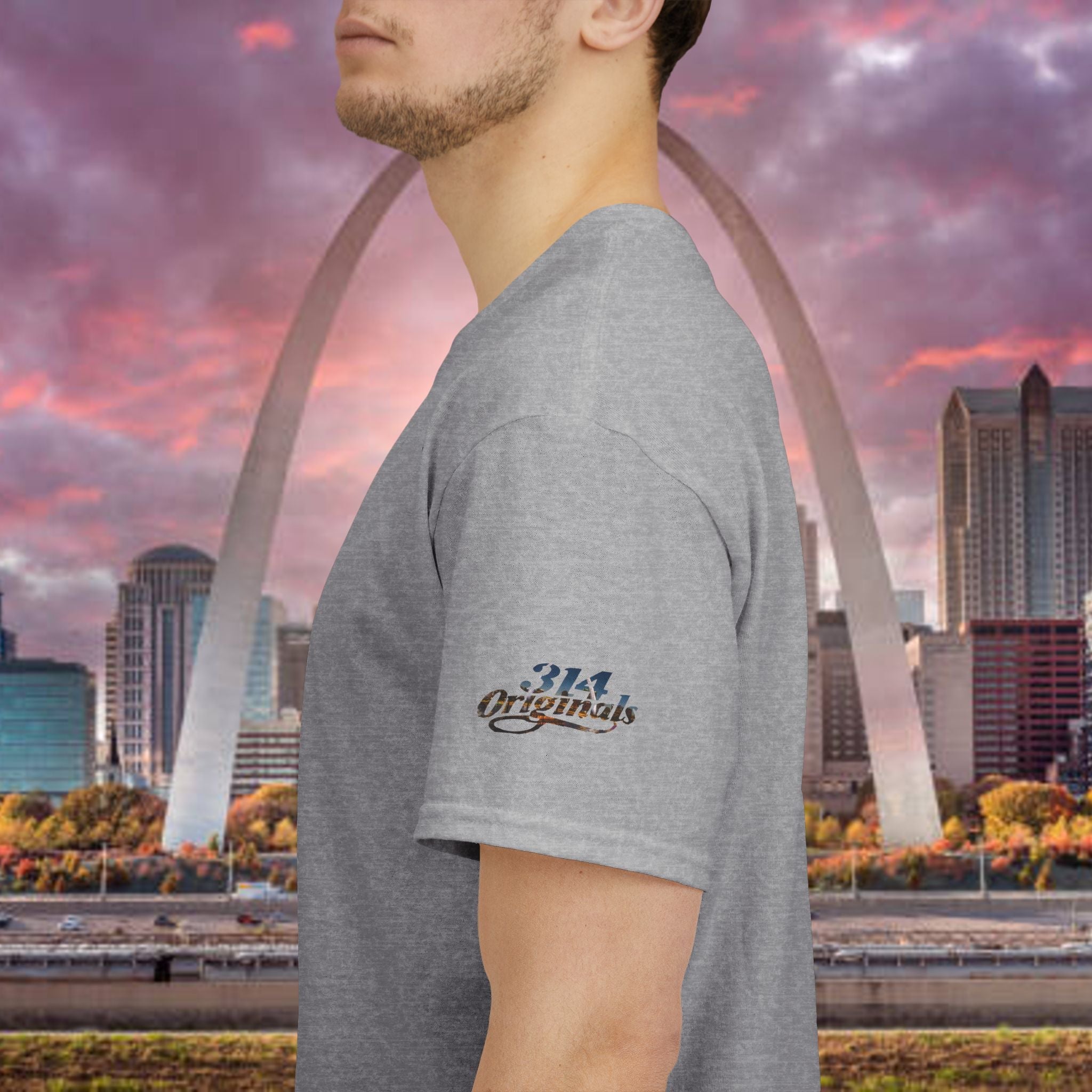 314 City Skyline T‑Shirt — St. Louis Area Code Tee - 314 Originals