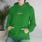 314 Ladies Hoodie — Pink Floral Chest Logo - 314 Originals