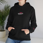 314 Ladies Hoodie — Pink Floral Chest Logo - 314 Originals