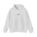 314 Ladies Hoodie — Pink Floral Chest Logo - 314 Originals
