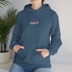 314 Ladies Hoodie — Pink Floral Chest Logo - 314 Originals