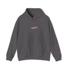 314 Ladies Hoodie — Pink Floral Chest Logo - 314 Originals