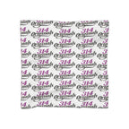 314 Logo Scarf — Purple & Black Poly Scarf - 314 Originals