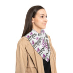 314 Logo Scarf — Purple & Black Poly Scarf - 314 Originals