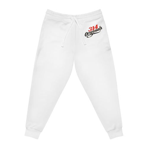 314 Originals Athletic Joggers – Retro Script Logo Sweatpants - 314 Originals