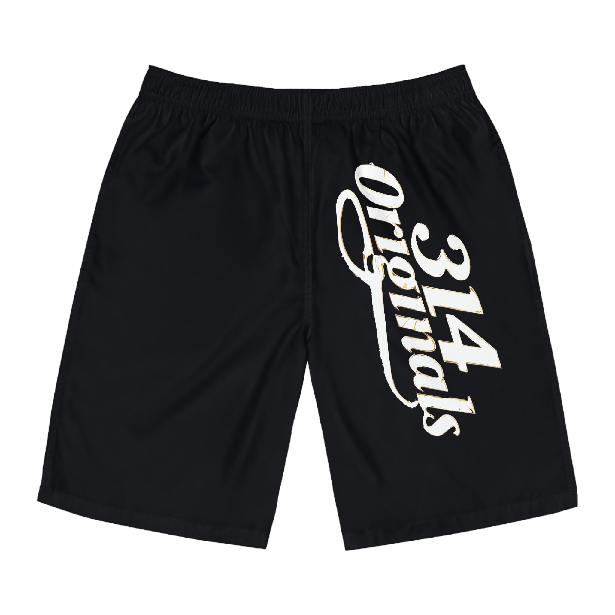 "314 Originals" Black Surf Trunks - 314 Originals