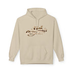314 Originals Brown Camo Hoodie — Retro Script Logo Pullover - 314 Originals