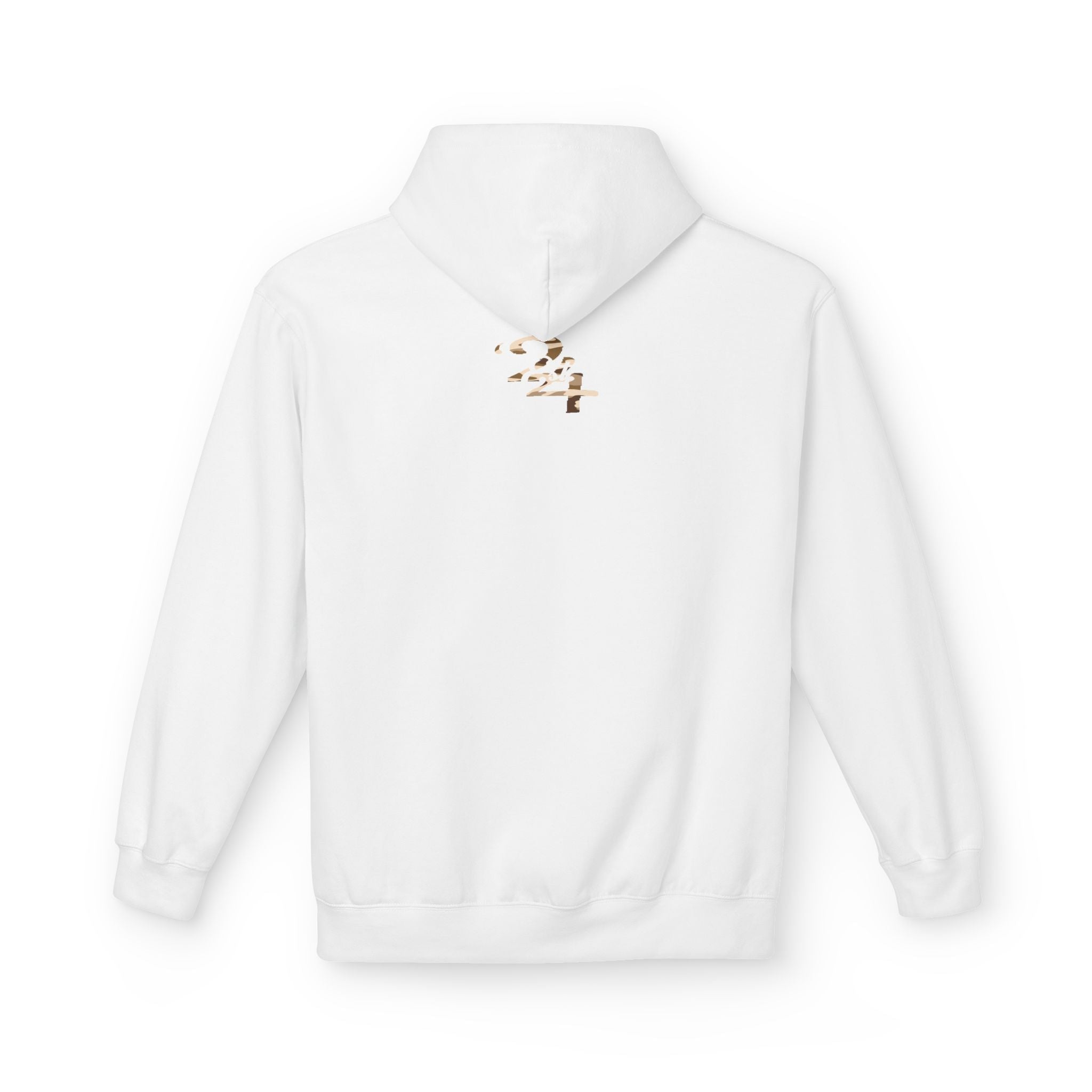 314 Originals Brown Camo Hoodie — Retro Script Logo Pullover - 314 Originals