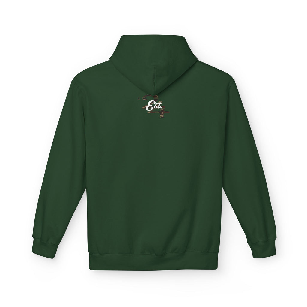 314 Originals Camo Hoodie — Retro Script Logo Pullover - 314 Originals