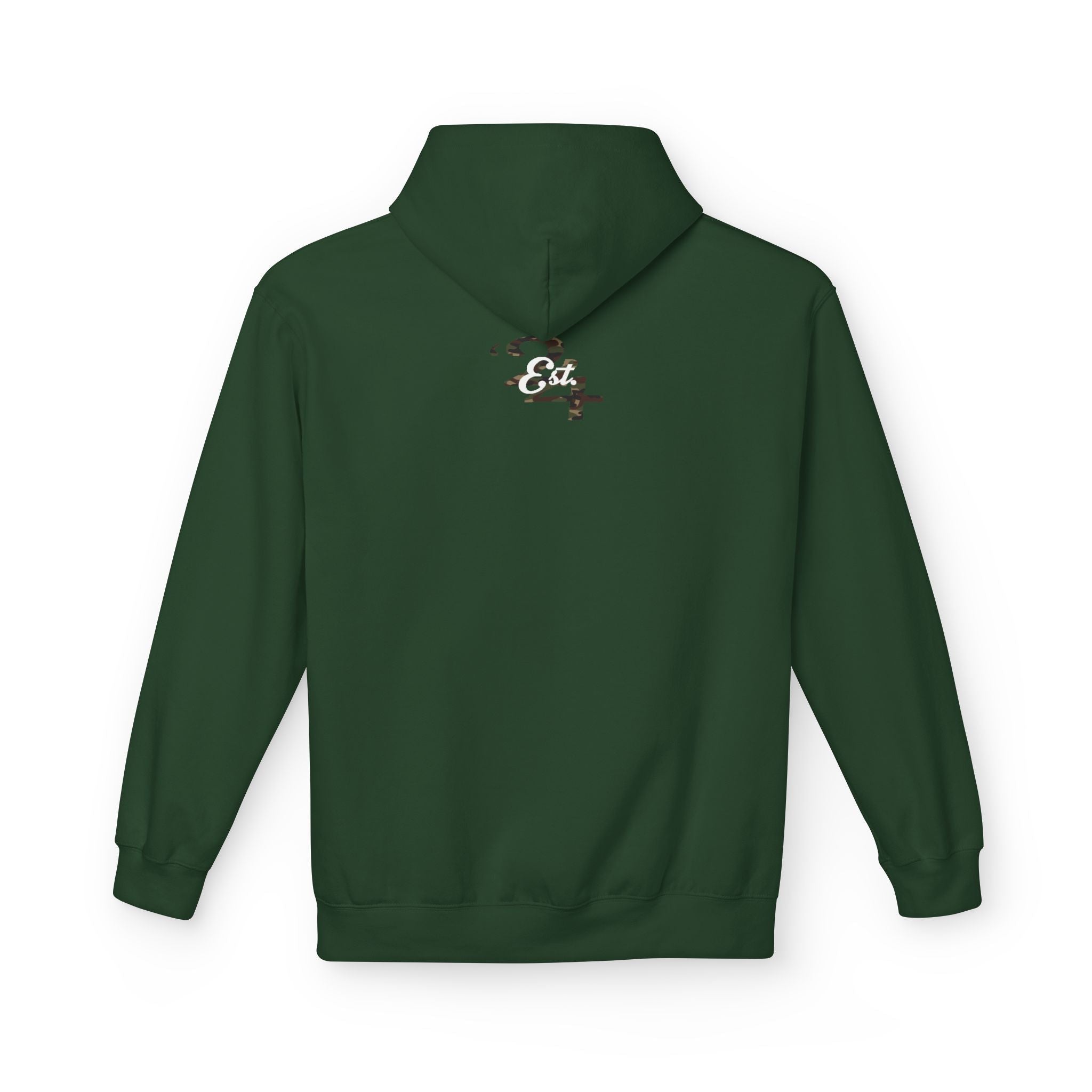 314 Originals Camo Hoodie — Retro Script Logo Pullover - 314 Originals