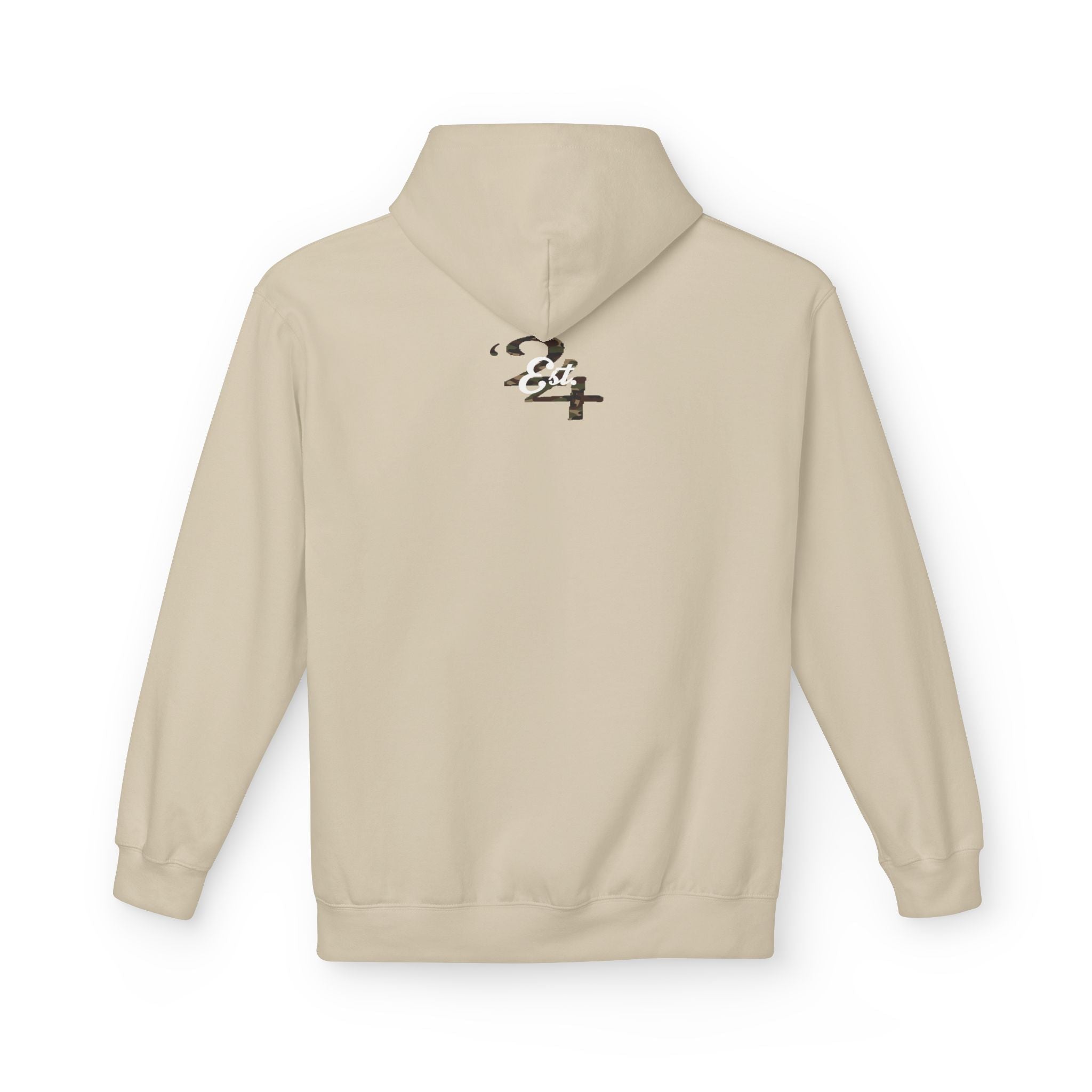 314 Originals Camo Hoodie — Retro Script Logo Pullover - 314 Originals