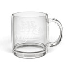 314 Originals Engraved Glass Coffee Mug — Vintage-Styled 12.25 oz - 314 Originals