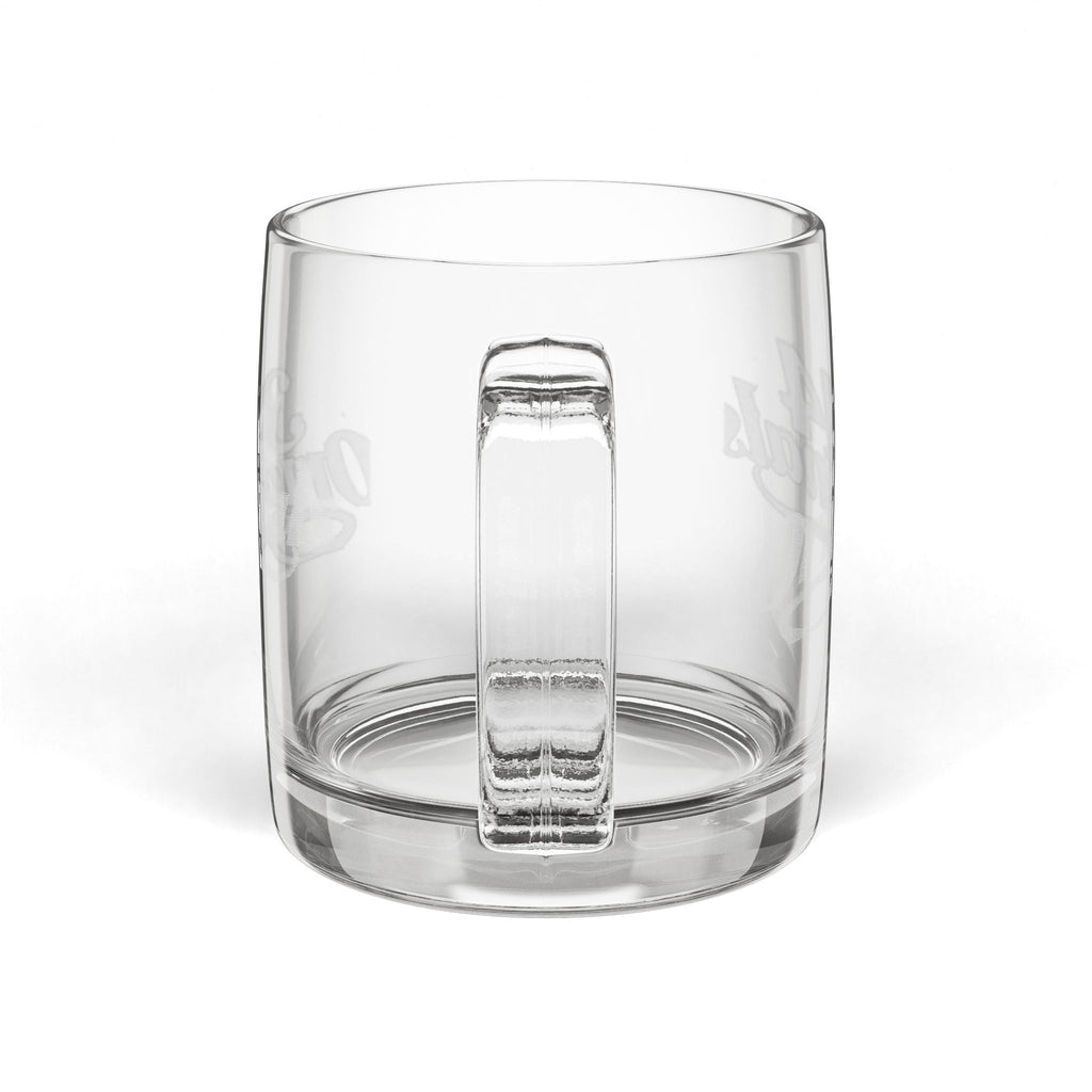 314 Originals Engraved Glass Coffee Mug — Vintage-Styled 12.25 oz - 314 Originals