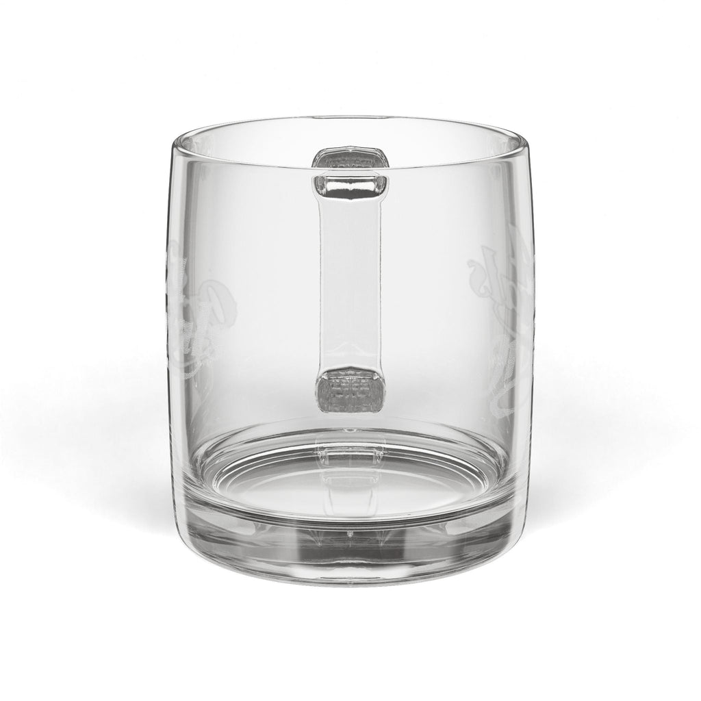 314 Originals Engraved Glass Coffee Mug — Vintage-Styled 12.25 oz - 314 Originals