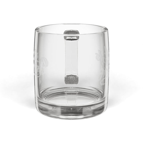 314 Originals Engraved Glass Coffee Mug — Vintage-Styled 12.25 oz - 314 Originals