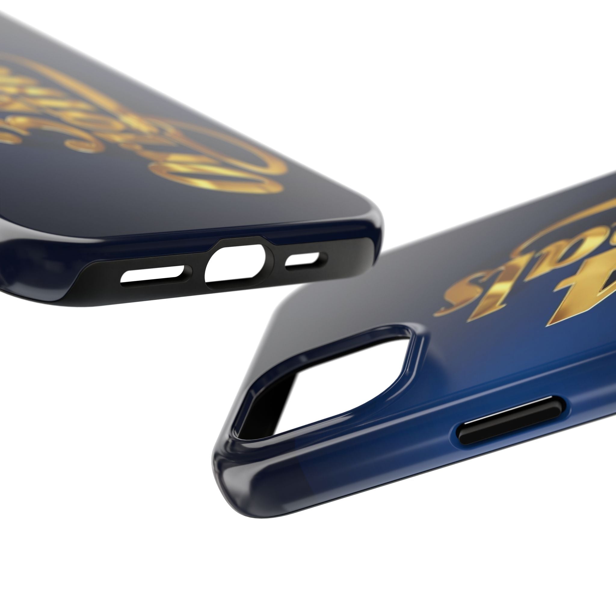 "314 Originals" Gold Script on Navy Tough Protective Case - 314 Originals