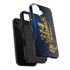"314 Originals" Gold Script on Navy Tough Protective Case - 314 Originals