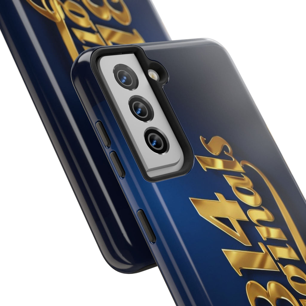 "314 Originals" Gold Script on Navy Tough Protective Case - 314 Originals