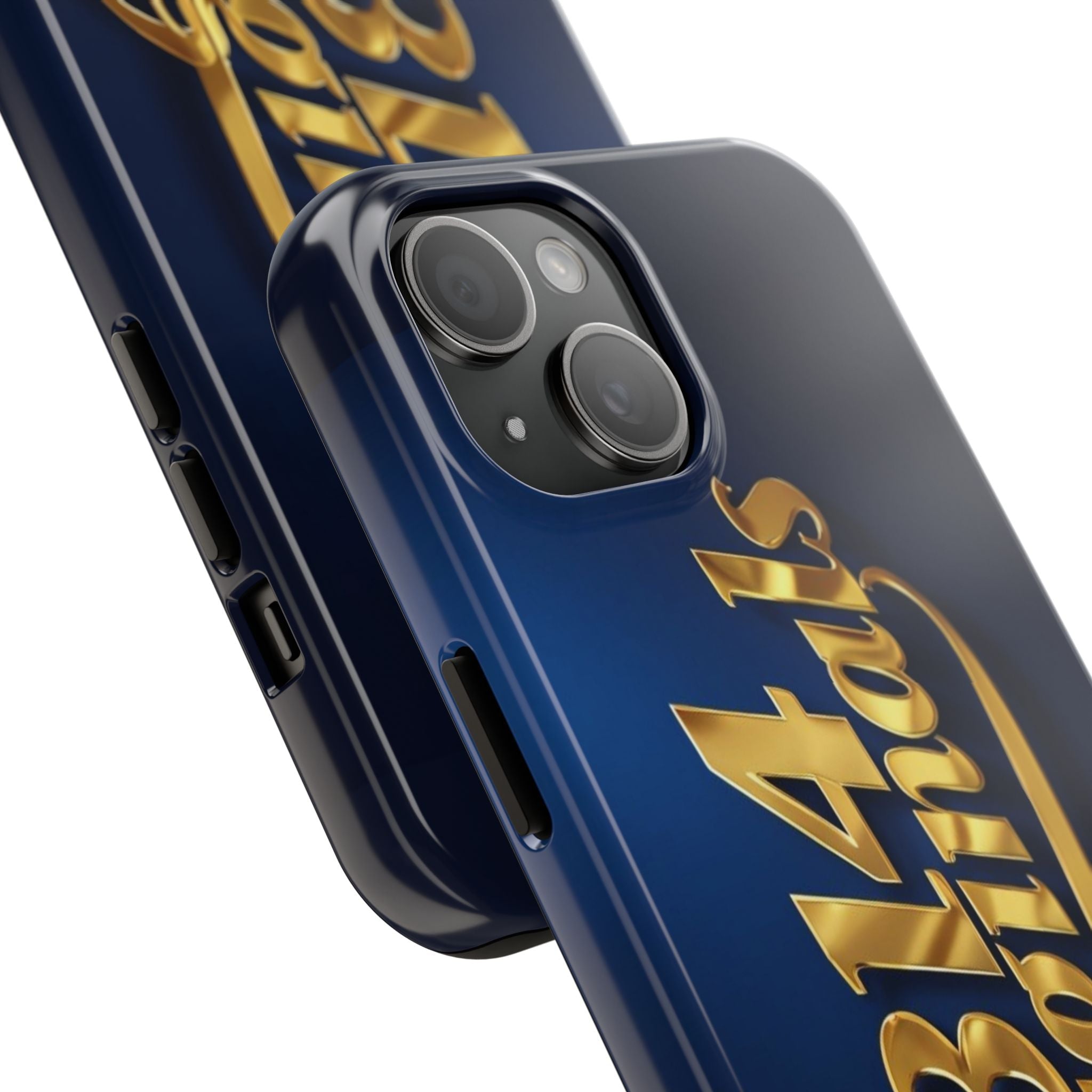 "314 Originals" Gold Script on Navy Tough Protective Case - 314 Originals