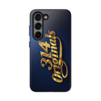 "314 Originals" Gold Script on Navy Tough Protective Case - 314 Originals