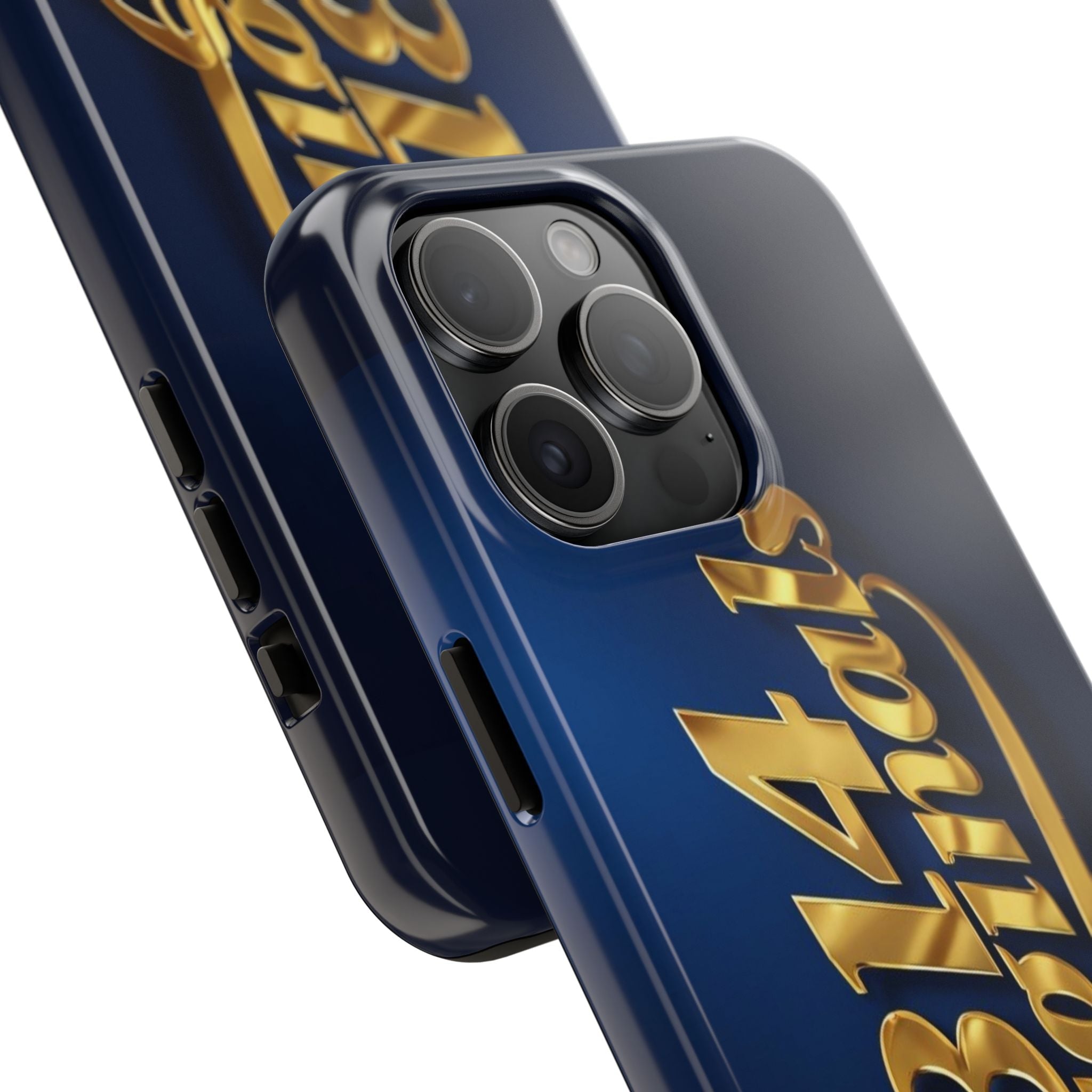 "314 Originals" Gold Script on Navy Tough Protective Case - 314 Originals