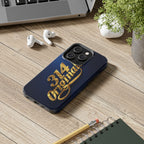 "314 Originals" Gold Script on Navy Tough Protective Case - 314 Originals
