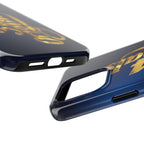 "314 Originals" Gold Script on Navy Tough Protective Case - 314 Originals