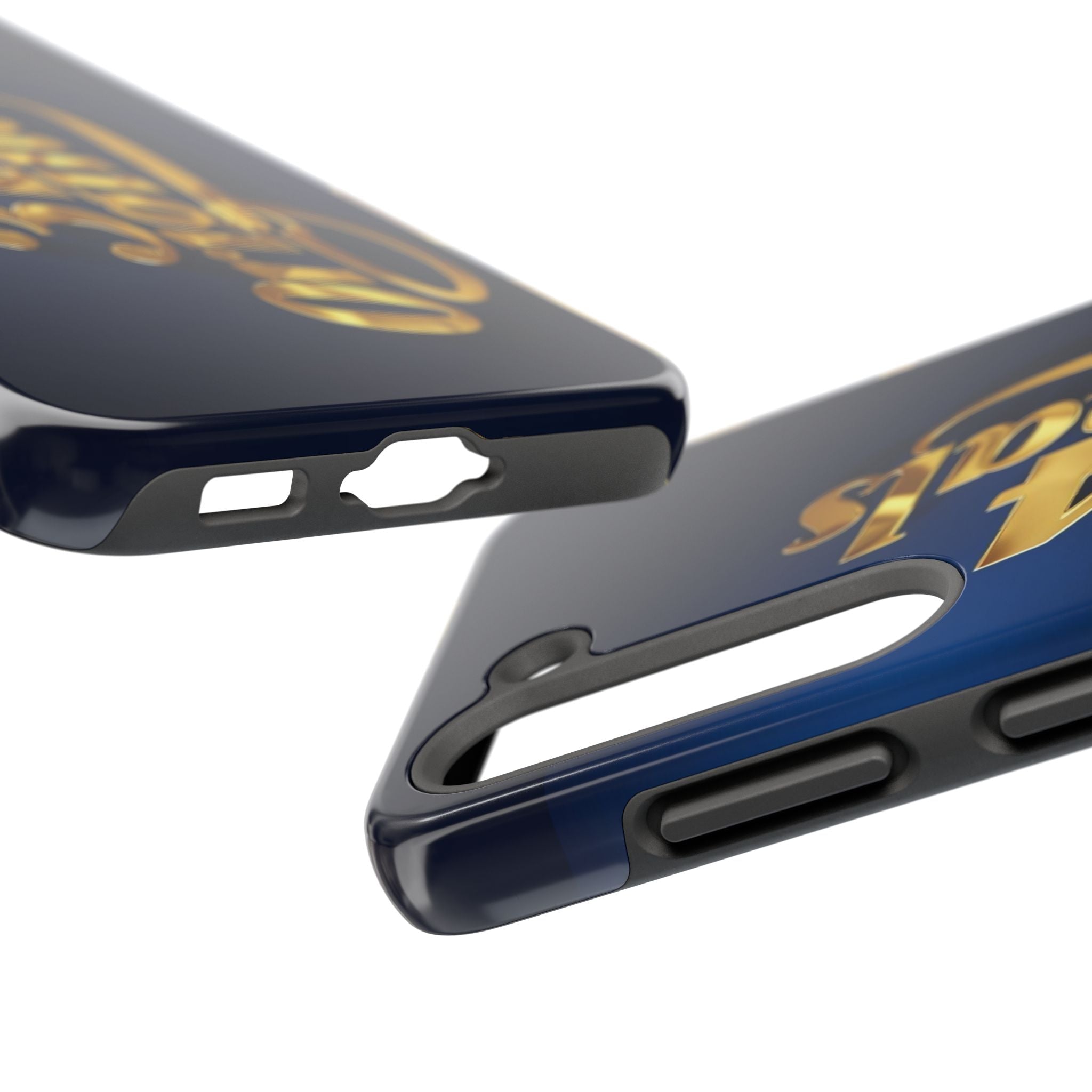 "314 Originals" Gold Script on Navy Tough Protective Case - 314 Originals