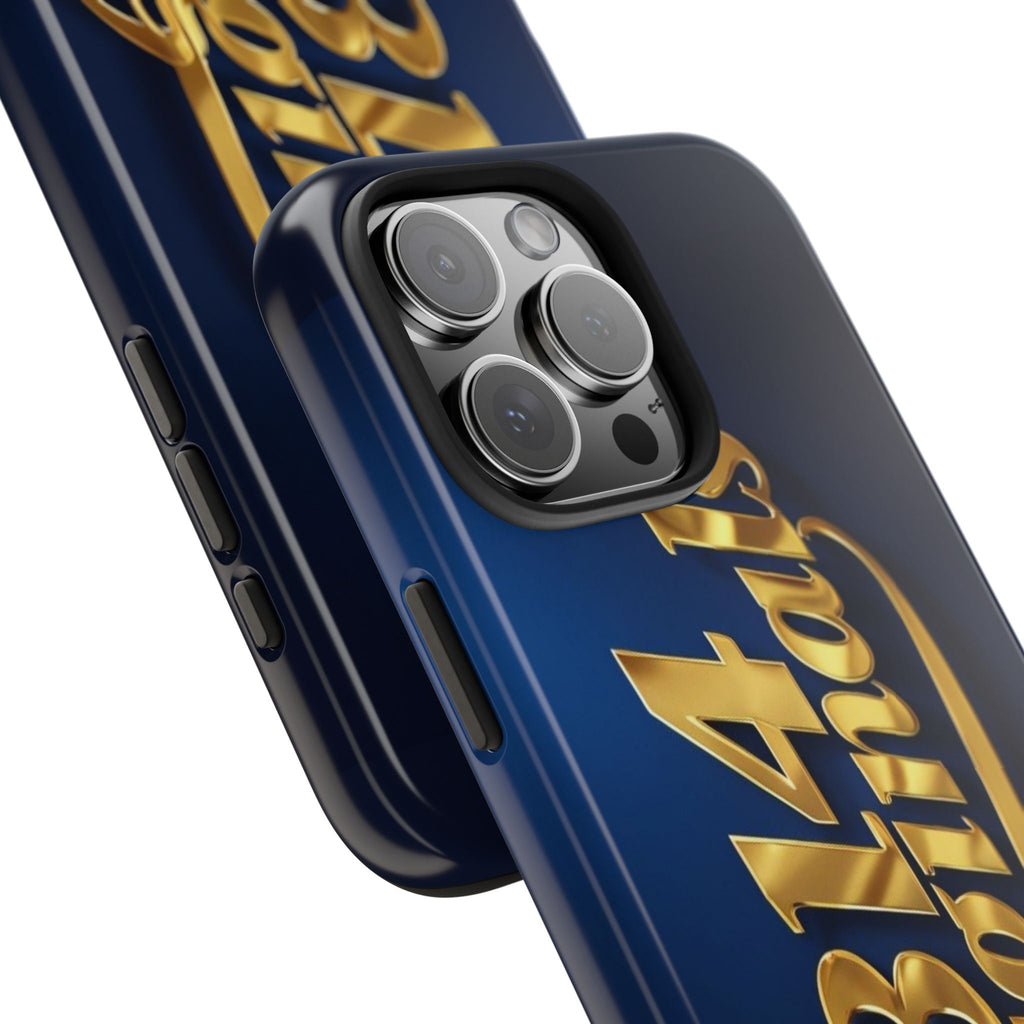 "314 Originals" Gold Script on Navy Tough Protective Case - 314 Originals