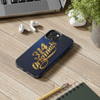 "314 Originals" Gold Script on Navy Tough Protective Case - 314 Originals