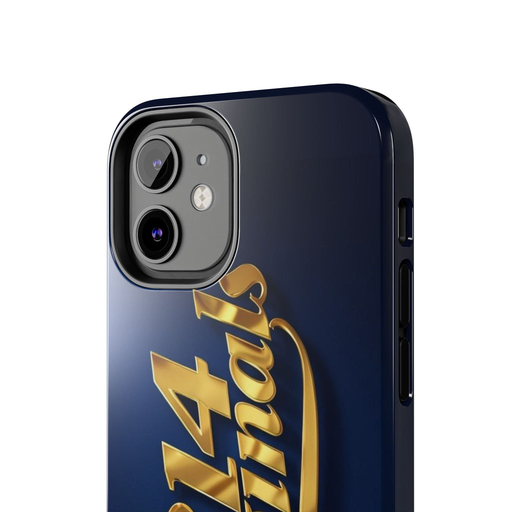 "314 Originals" Gold Script on Navy Tough Protective Case - 314 Originals