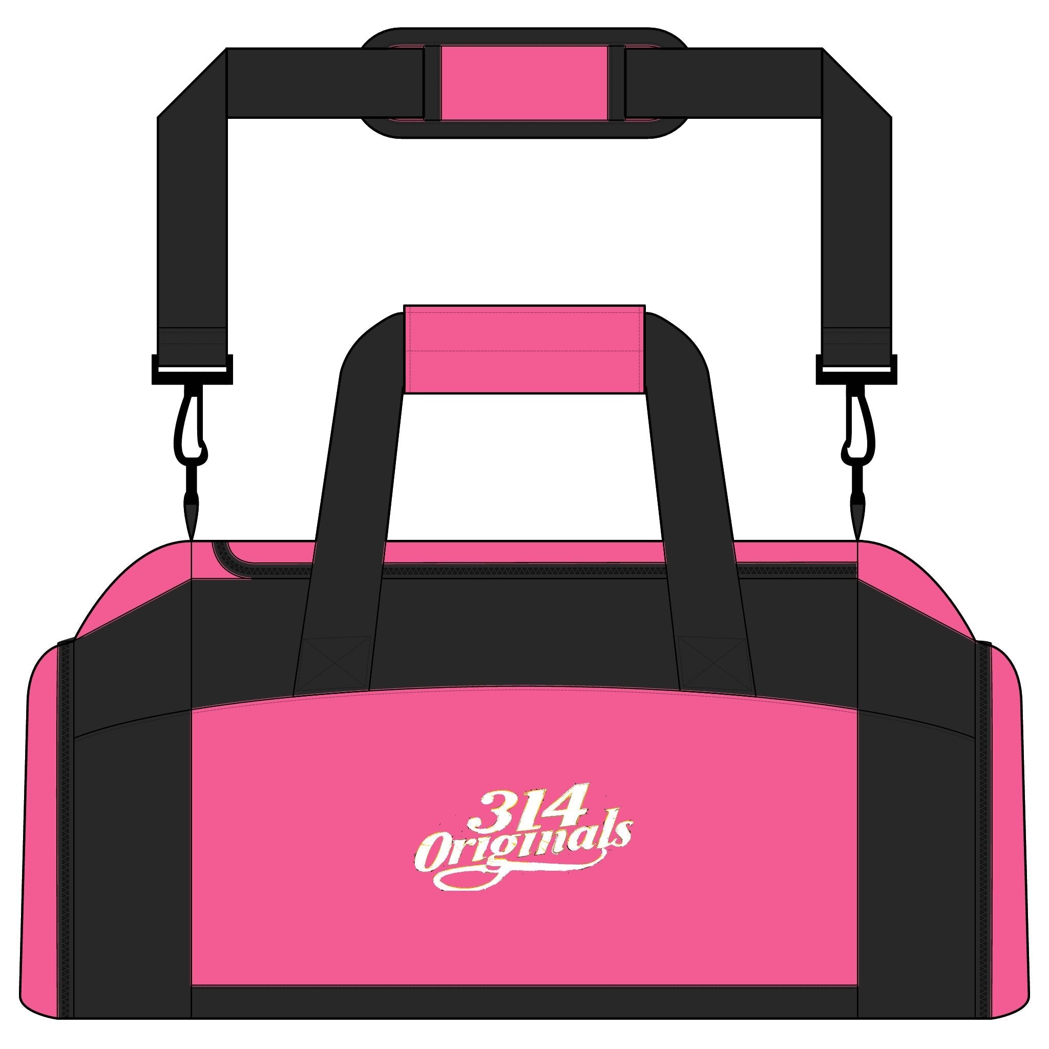 314 Originals Gym Bag — Durable Sports Duffel for Travel & Workouts - 314 Originals