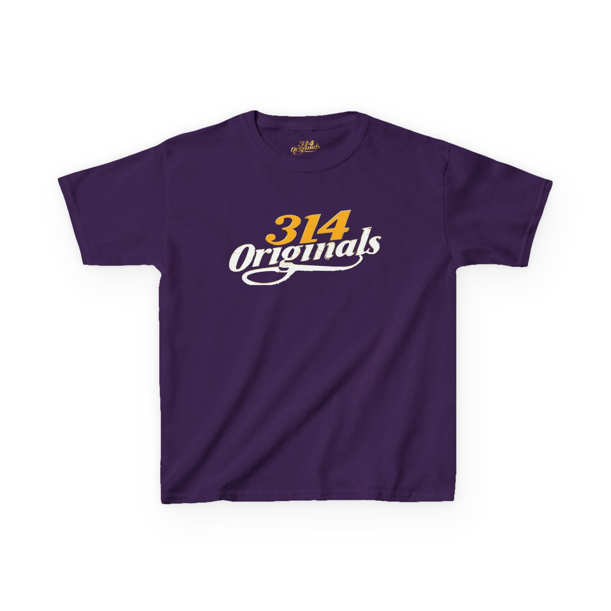 314 Originals Kids T‑Shirt — Retro Script Youth Tee - 314 Originals