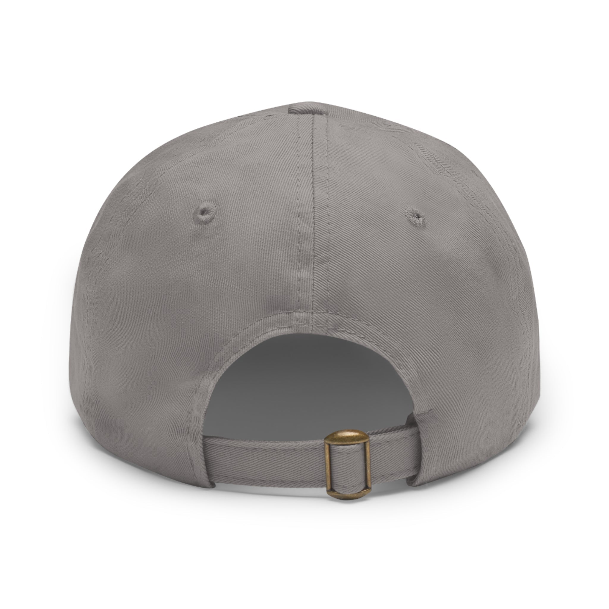 314 Originals Leather Patch Dad Hat — Retro Script Baseball Cap - 314 Originals
