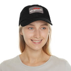 314 Originals Leather Patch Dad Hat — Vintage Baseball Cap - 314 Originals