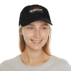 314 Originals Leather Patch Dad Hat — Vintage Baseball Cap - 314 Originals