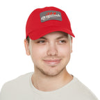 314 Originals Leather Patch Dad Hat — Vintage Baseball Cap - 314 Originals