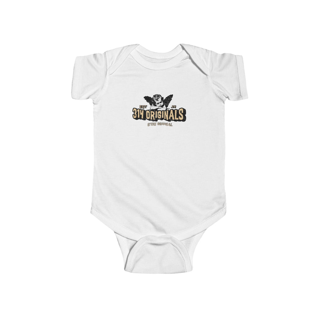 314 Originals Retro Logo Baby Onesie - 314 Originals