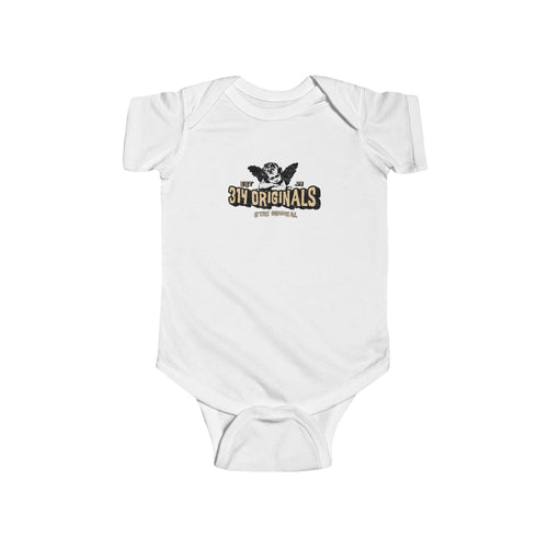 314 Originals Retro Logo Baby Onesie - 314 Originals