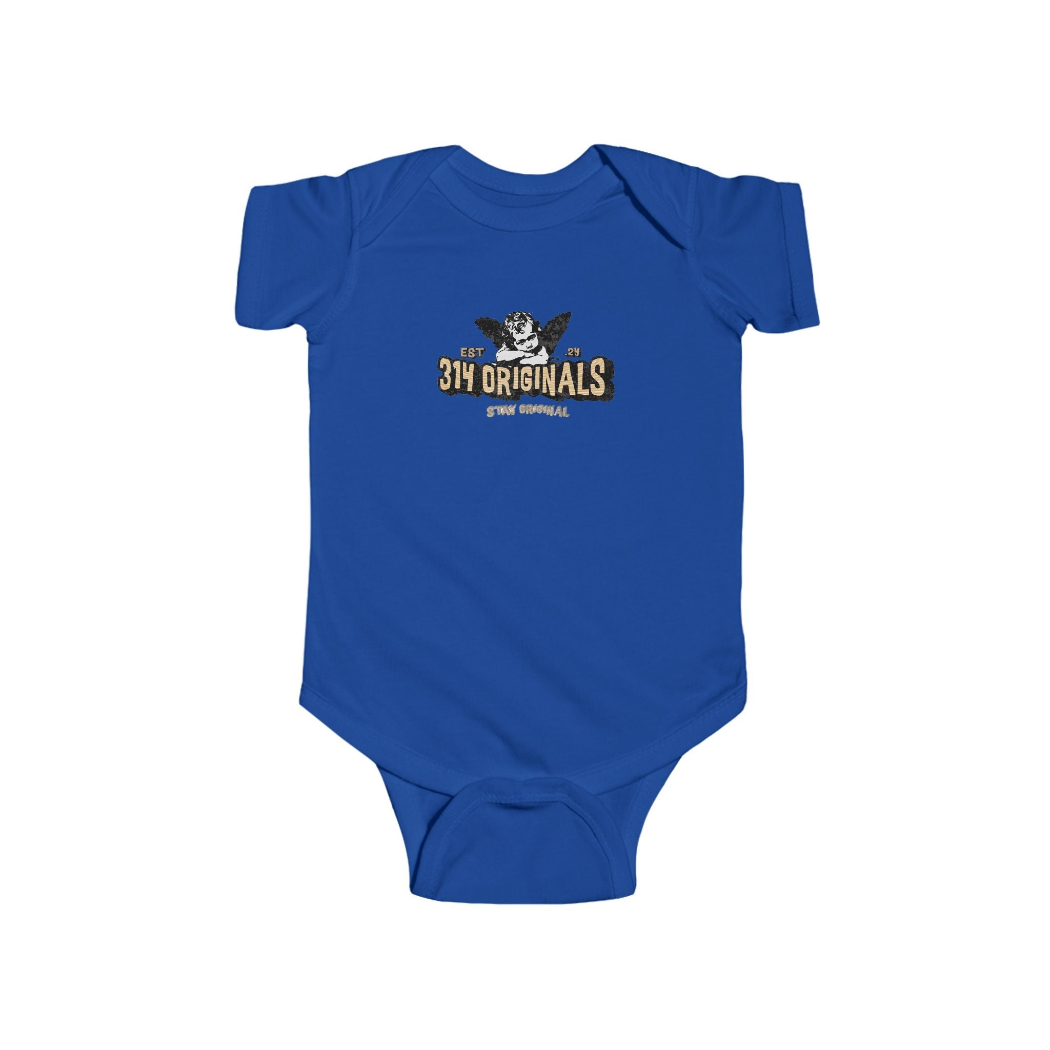 314 Originals Retro Logo Baby Onesie - 314 Originals