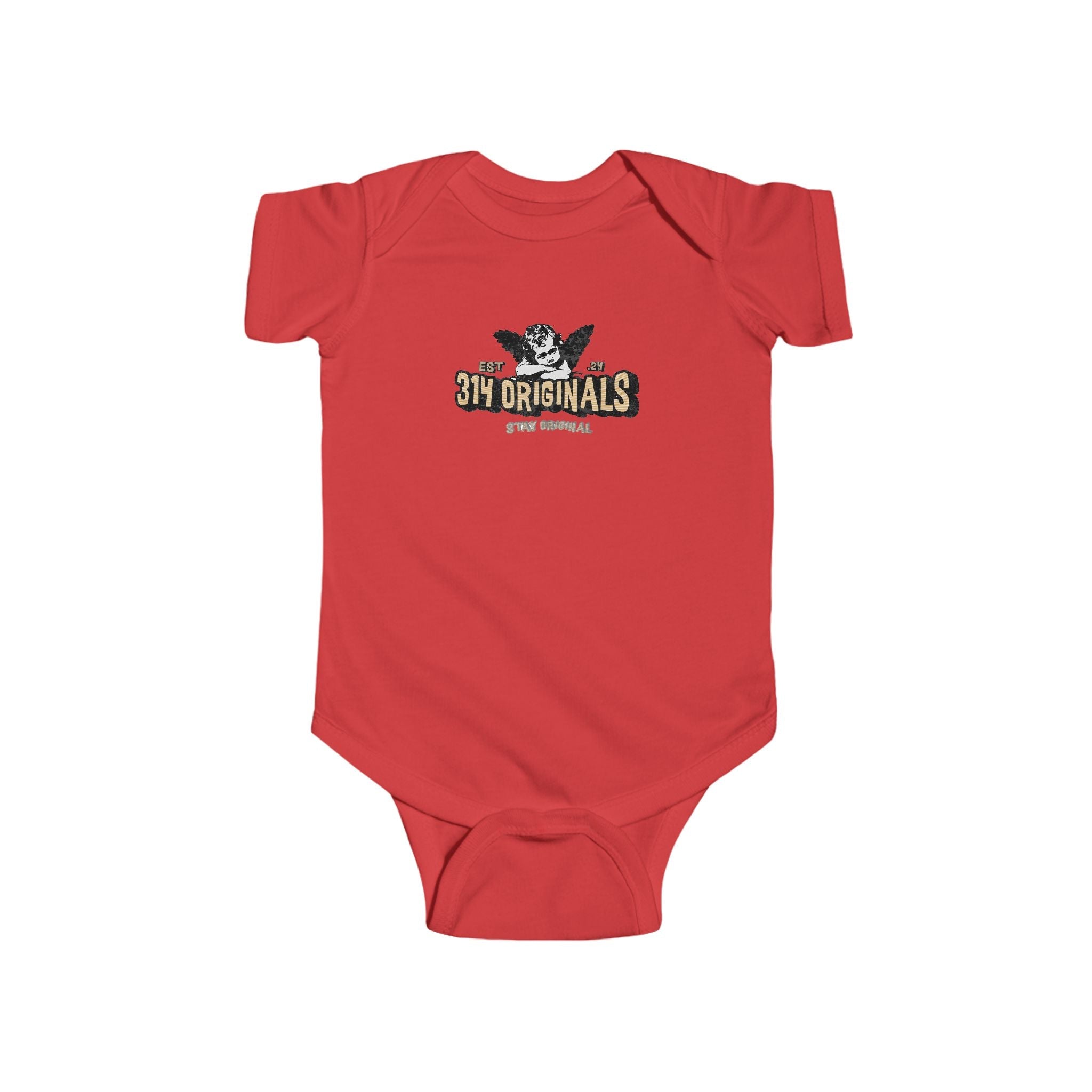 314 Originals Retro Logo Baby Onesie - 314 Originals